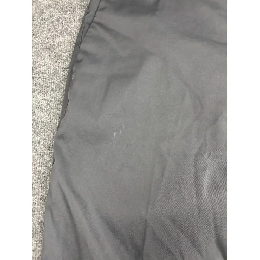 Nike Dri-FIT Golf Pants Mens‎ 34x34 Gray Woven Khakis Pockets Stretch Moisture